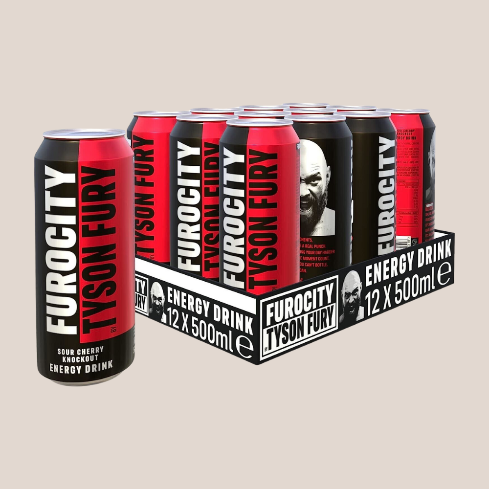 Sour Cherry Energy Drink - 12 Pack for £6